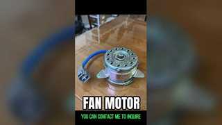 Fan motors, motors